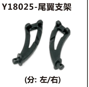 Rear wing brackets (Y18025)